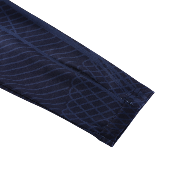 Nike Dark Blue Cold Set Quarter-Zip Top and Pants