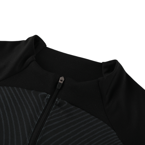 Nike Black and Red Cold Set Quarter-Zip Top and Pants