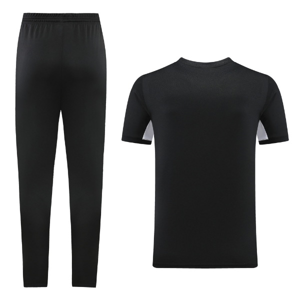 Nike White Black Training Set T-Shirt and Pants