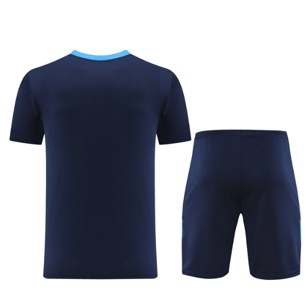 Nike Blue Training Set T-Shirt and Shorts