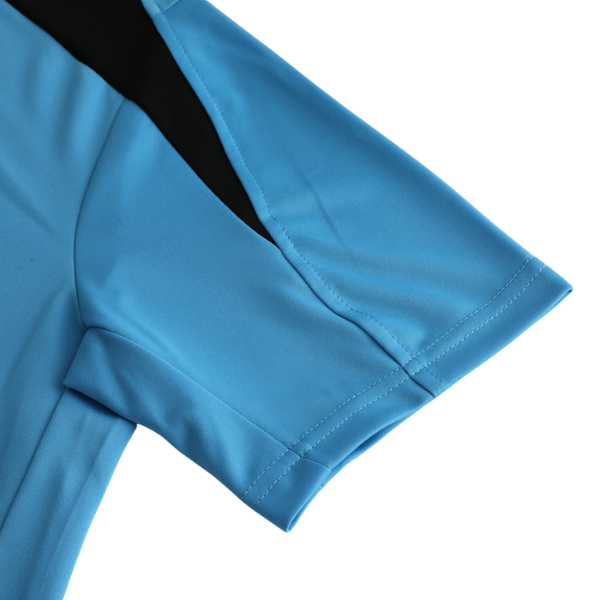 Nike Light Blue and Black Training Set T-Shirt and Shorts