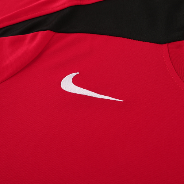 Nike Red and Black Training Set T-Shirt and Shorts