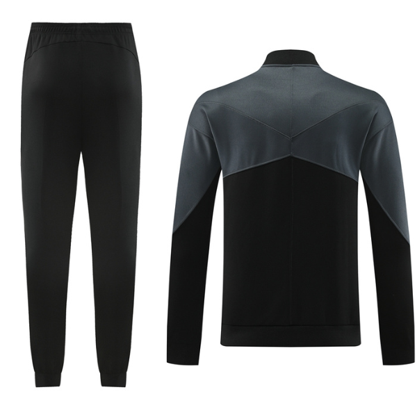 Nike Black and Grey Cold Set Jacket and Pants