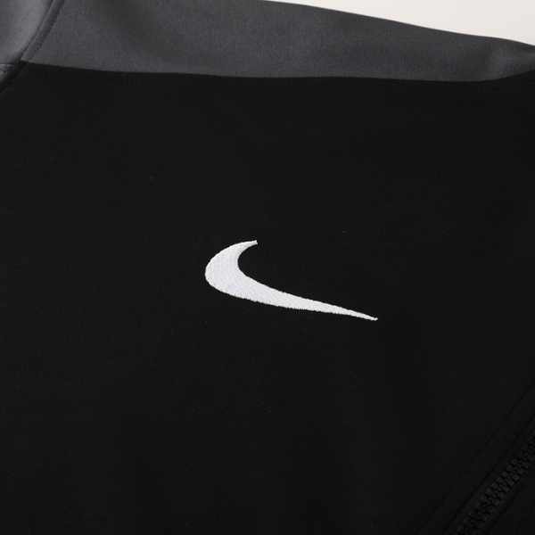 Nike Black and Grey Cold Set Jacket and Pants