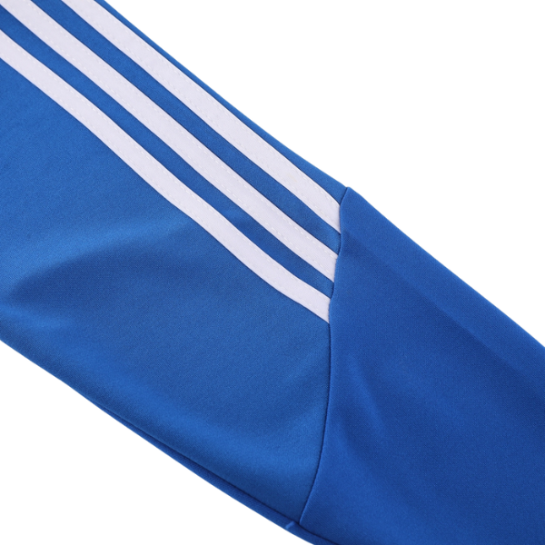 Adidas Blue Cold Set Quarter-Zip Top and Pants