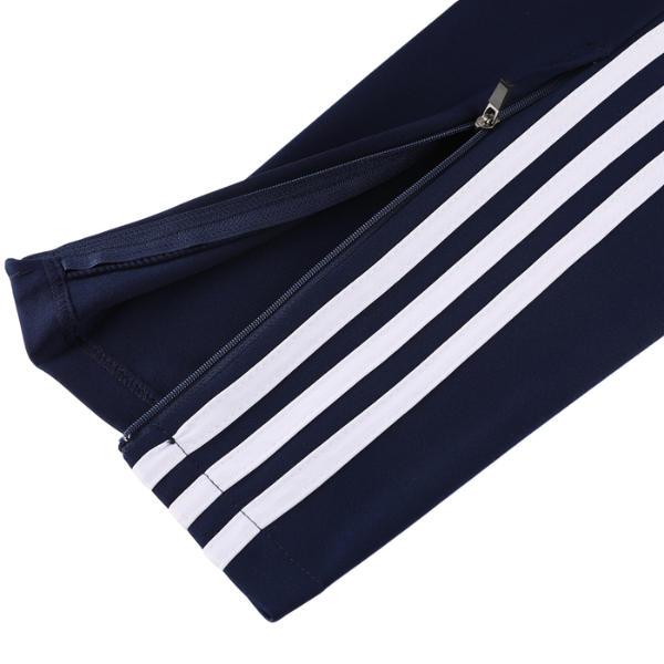 Adidas Blue Cold Set Quarter-Zip Top and Pants