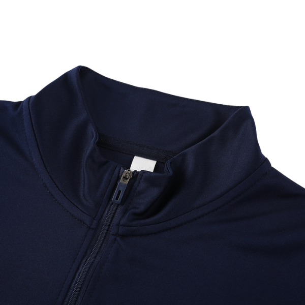 Adidas Blusão Azul Escuro Cold Set Quarter-Zip Top and Pants