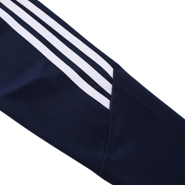 Adidas Blusão Azul Escuro Cold Set Quarter-Zip Top and Pants