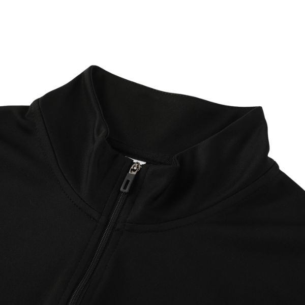 Adidas Black and White Cold Set Quarter-Zip Top and Pants