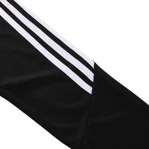 Adidas Black and White Cold Set Quarter-Zip Top and Pants