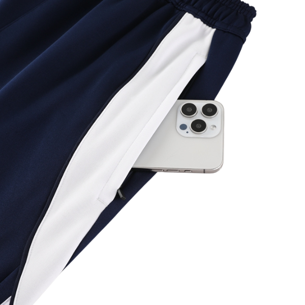 Adidas Blue and White Cold Set Jacket and Pants