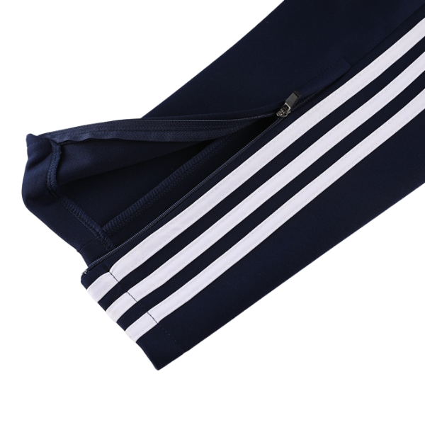Adidas Blue and White Cold Set Jacket and Pants