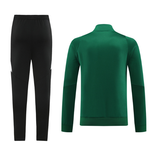 Adidas Green and Black Cold Set Jacket and Pants