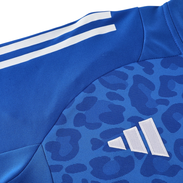 Adidas Cold Set Blue Yellow and Black Cold Set Quarter-Zip Top and Pants