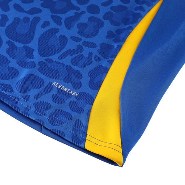 Adidas Cold Set Blue Yellow and Black Cold Set Quarter-Zip Top and Pants