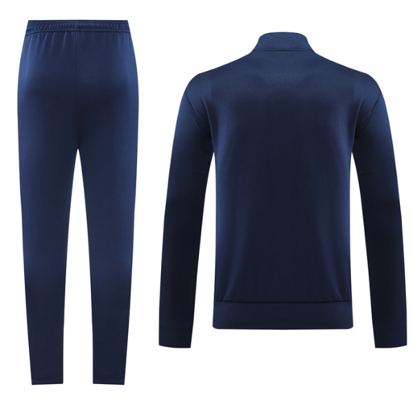 Adidas Dark Blue White Red Cold Set Jacket and Pants