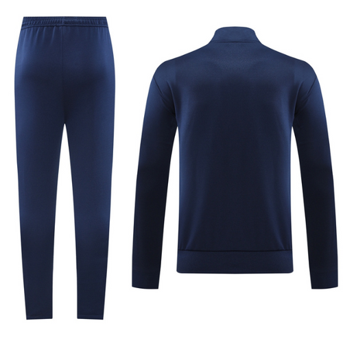 Adidas Dark Blue White Red Cold Set Jacket and Pants