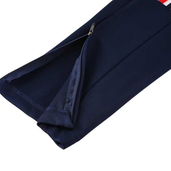 Adidas Dark Blue White Red Cold Set Jacket and Pants