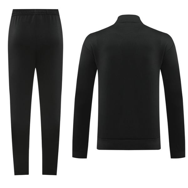 Adidas Black and Yellow Cold Set Jacket and Pants