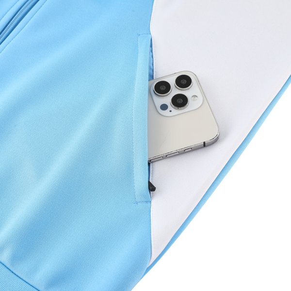 Adidas Cold Blue White Black Set Coat and Pants