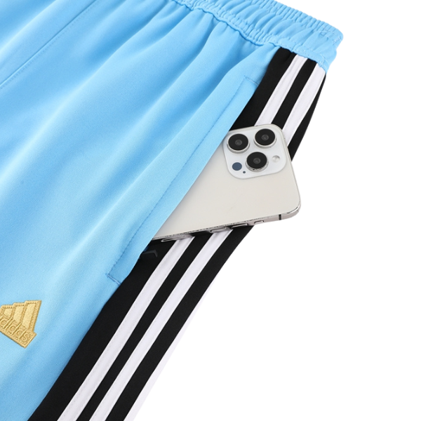 Adidas Cold Blue White Black Set Coat and Pants