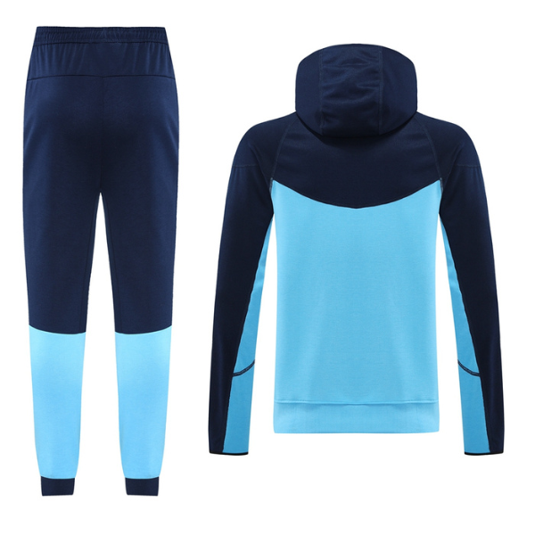 Nike Cold Set Blue Dark and Light Cold Set Coat and Pants