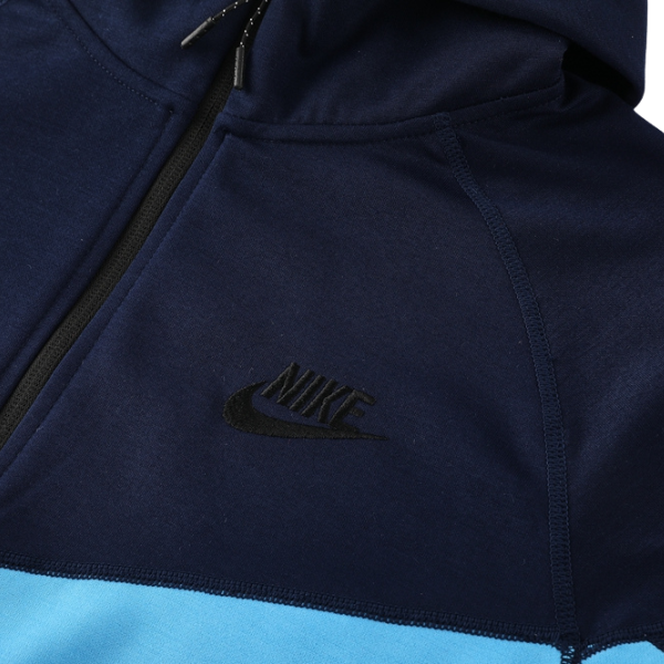 Nike Cold Set Blue Dark and Light Cold Set Coat and Pants