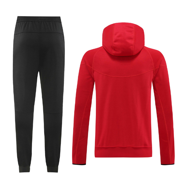Nike Cold Red and Black Set Coat and Pants