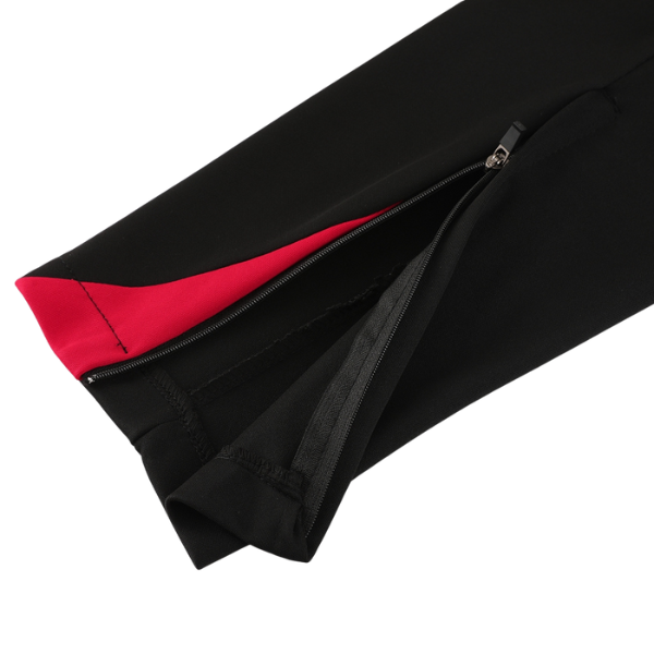 Nike Red and Black Cold Set Quarter-Zip Top and Pants