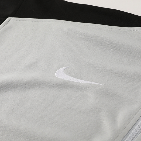 Nike Gray and Black Cold Set Jacket and Pants