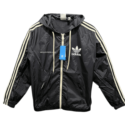 Adidas Black Windbreaker Jacket