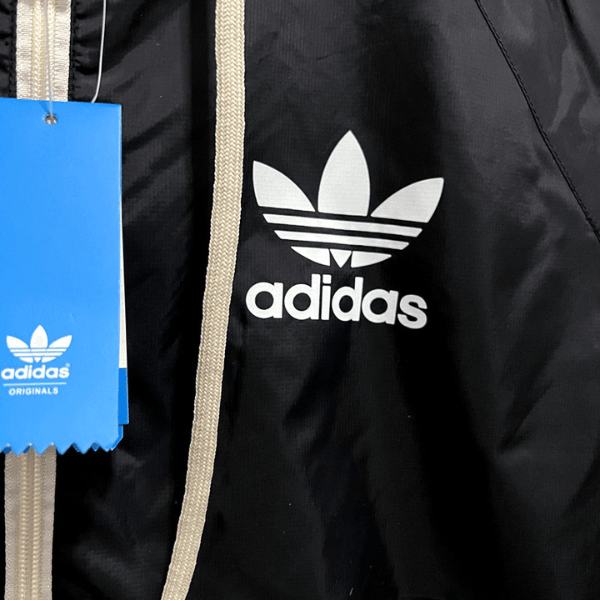 Adidas Black Windbreaker Jacket