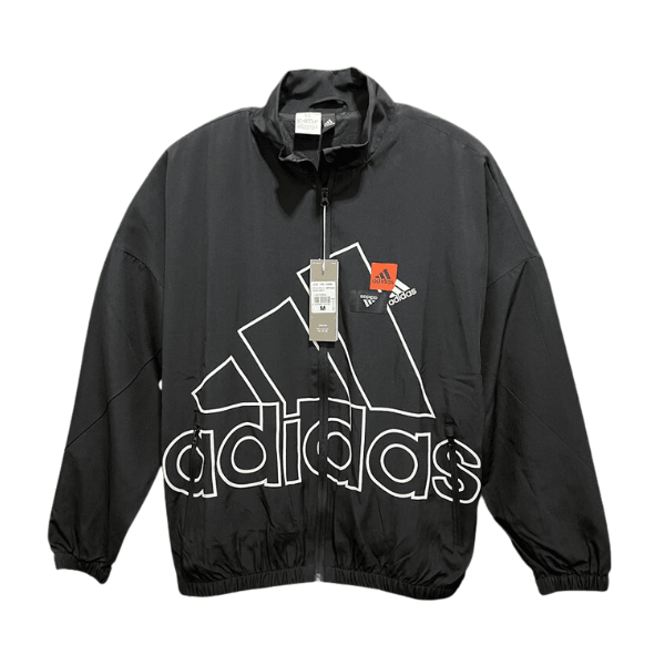 Adidas Black Windbreaker Jacket