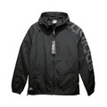 Adidas Black and Grey Windbreaker Jacket