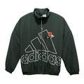 Adidas Dark Green Windbreaker Jacket