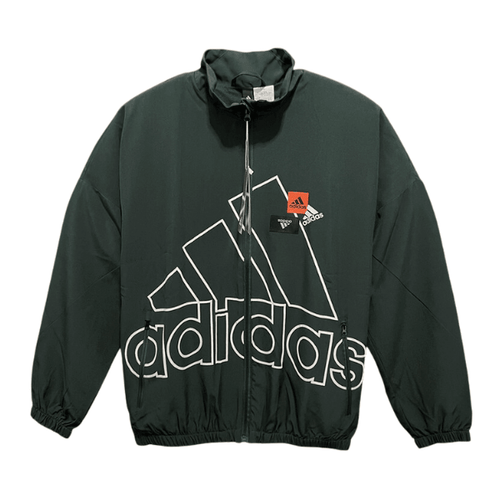 Adidas Dark Green Windbreaker Jacket