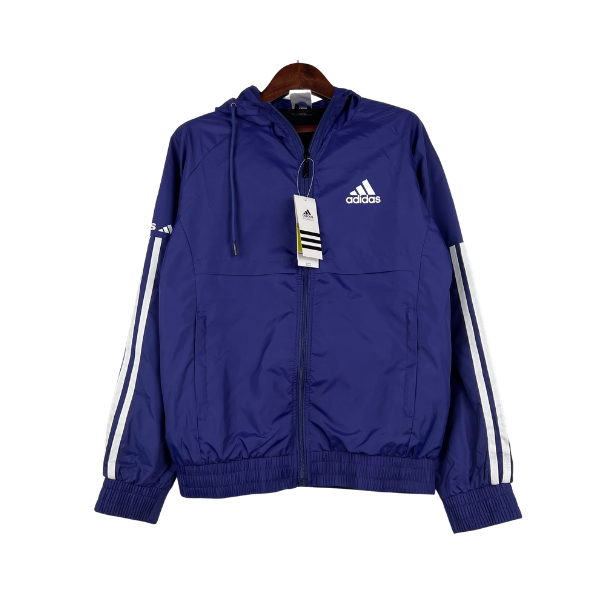 Adidas Blue Windbreaker Jacket