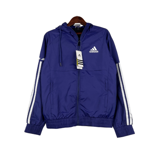 Adidas Blue Windbreaker Jacket
