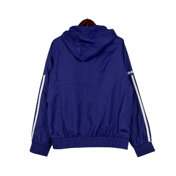 Adidas Blue Windbreaker Jacket