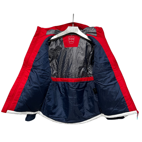 Adidas White Blue Red Windbreaker Jacket