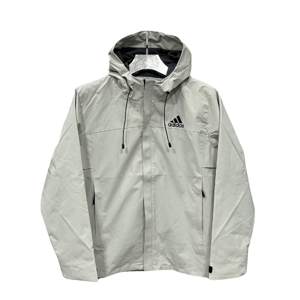 Adidas Grey Windbreaker Jacket