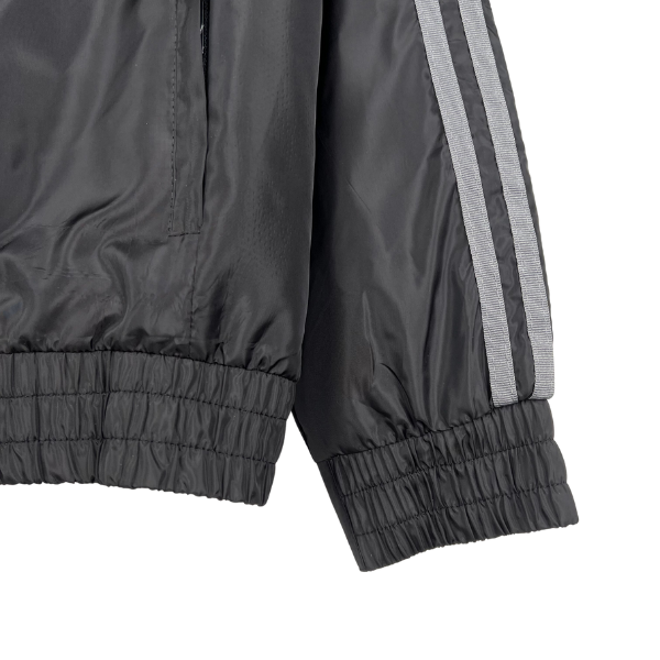 Adidas Black Windbreaker Jacket