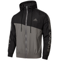 Adidas Black and Gray Windbreaker Jacket