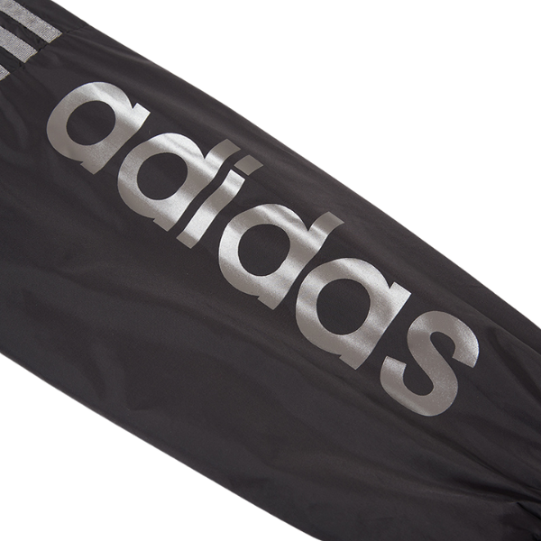 Adidas Black and Gray Windbreaker Jacket