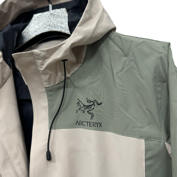 Arc'Teryx Green Beige Windbreaker Jacket