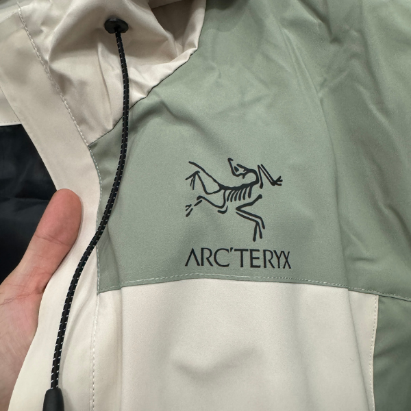 Arc'Teryx Green Beige Windbreaker Jacket