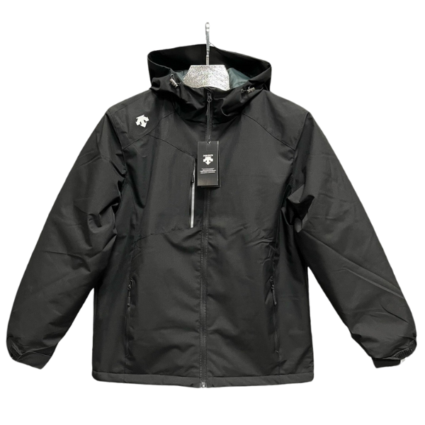 Descente Black Windbreaker Jacket