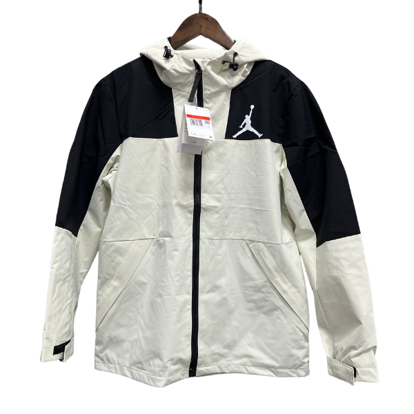 Jordan Beige and Black Windbreaker Jacket