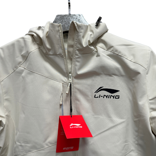 Li-Ning Beige Windbreaker Jacket