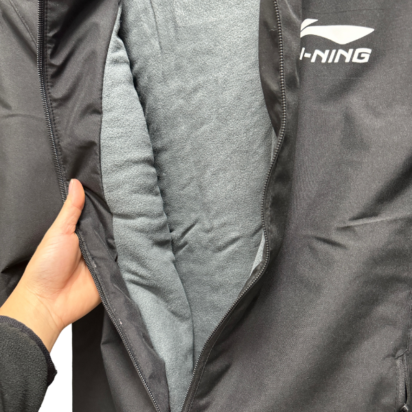 Li-Ning Black Windbreaker Jacket